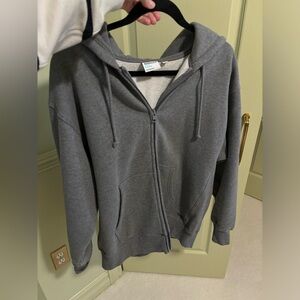 Aritzia TNA Boyfriend Fit Zip up Hoodie